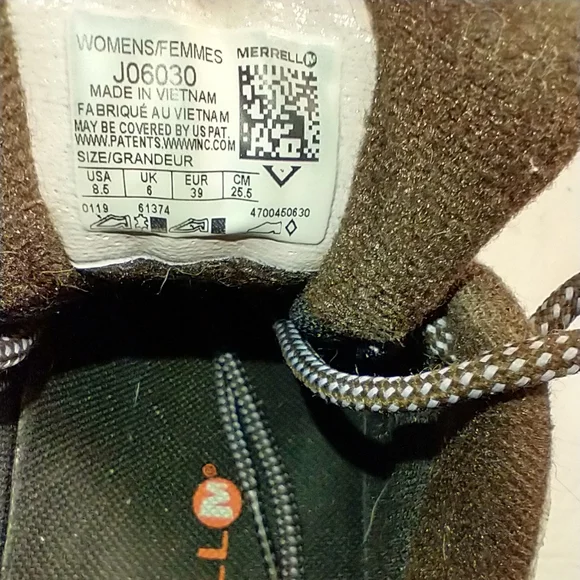 Merrell Moab 2 Select Dry Hiking Shoes Women's sz 8.5 - Picture 9 of 11